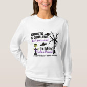 Halloween 1 Crohns Krankheits-Krieger T-Shirt (Vorderseite)
