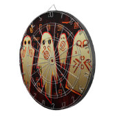 Halloween (1) dartscheibe (Vorderseite rechts)