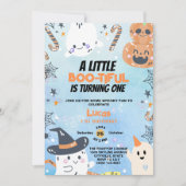 Halloween 1. Geburtstag Einladung (Vorderseite)