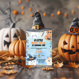 Halloween 1. Geburtstag Einladung