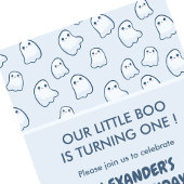 Halloween 1. Geburtstag spooktacular Buh Einladung
