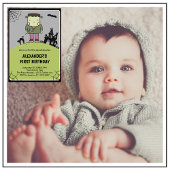 Halloween 1. Geburtstag spooktacular frankenstein Einladung