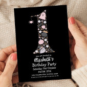 Halloween 1. Geburtstag | Spooky Niedlich First Bi Einladung