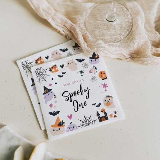 Halloween 1. Geburtstag Thema Geburtstag Serviette