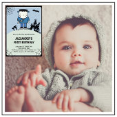 Halloween 1. Geburtstagsspoktacular Einladung