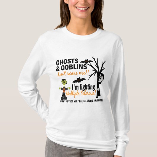 Halloween 1 Sklerose-Krieger T-Shirt (Vorderseite)