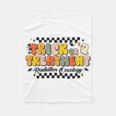 Halloween 1: Trick oder Treatment Radiation Oncolo Fleecedecke (Vorderseite)