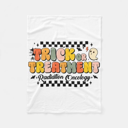 Halloween 1: Trick oder Treatment Radiation Oncolo Fleecedecke (Vorderseite)