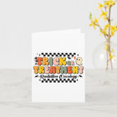 Halloween 1: Trick oder Treatment Radiation Oncolo Karte (Gelbe Blume)