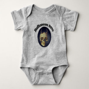 Halloween 2018 Skull Baby Bodysuit Baby Strampler