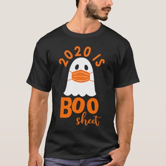 Halloween 2020 ist Boo Sheet T-Shirt (Vorderseite)