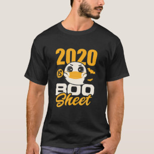 Halloween 2020 ist ein Bootschild-Geist T-Shirt