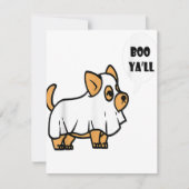 Halloween 2020 Kostüm - Corgi Dog Meme Funny Pupp Einladung (Vorderseite)