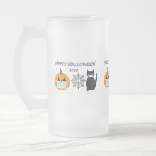 Halloween 2020 mattglas bierglas