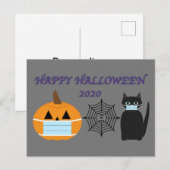Halloween 2020 postkarte (Vorne/Hinten)