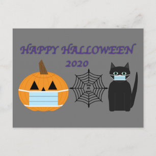 Halloween 2020 postkarte