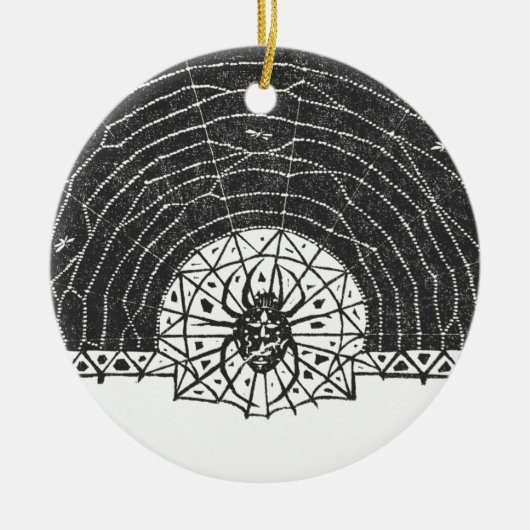 Halloween 2021 keramik ornament (Vorne)