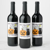 Halloween 2021 weinetikett (Flaschen)