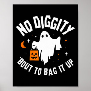 Halloween 2023 Kostüm - Spooky Witch BooHoo Pumpk Poster