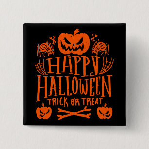 Halloween 2023 - Orange Spooky Season Button