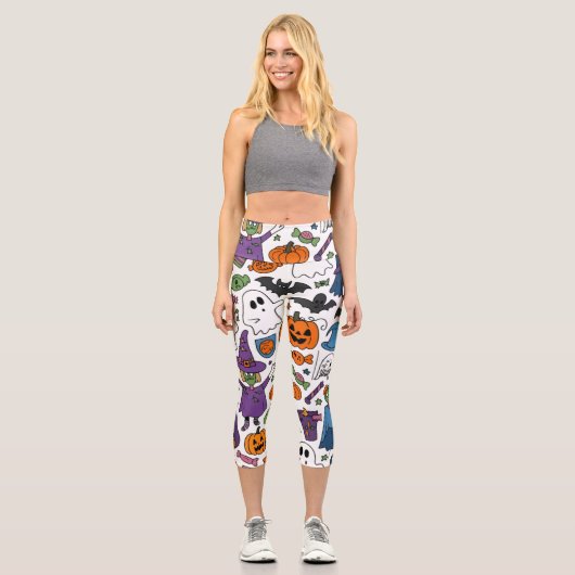 Halloween 2024 capri leggings (Vorderseite)