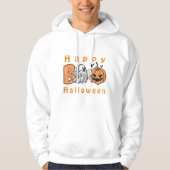Halloween 2024: Happy Halloween Hoodie T-Shirt (Vorderseite)