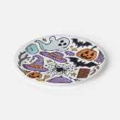 Halloween 2024 pappteller (Schrägansicht)