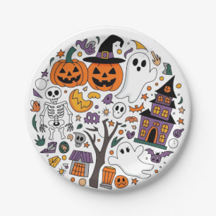 Halloween 2024 pappteller