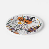 Halloween 2024 pappteller (Schrägansicht)