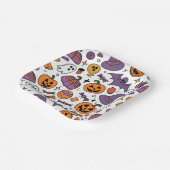 Halloween 2024 pappteller (Gewinkelt)