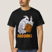 Halloween 2024: T Shirt eines Geistes in einem Buc (Vorderseite)