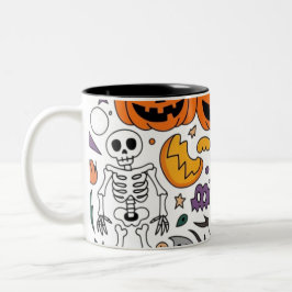 Halloween 2024 zweifarbige tasse