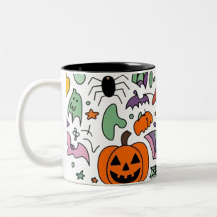 Halloween 2024 zweifarbige tasse