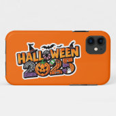 Halloween 2025 Magic – Festive Pumpkin Case-Mate iPhone Hülle (Rückseite (Horizontal))