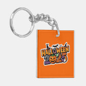 Halloween 2025 Magic – Festive Pumpkin Schlüsselanhänger (Vorderseite links)