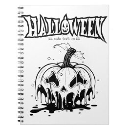 Halloween 2025 Spooky Season Notizblock