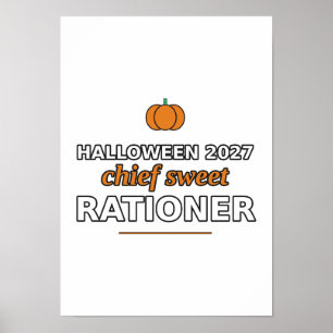 Halloween 2027: Chef Sweet Rationer Poster