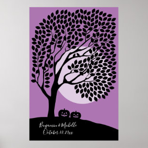 Halloween - 250 Unterschriften Gästebuch Alternati