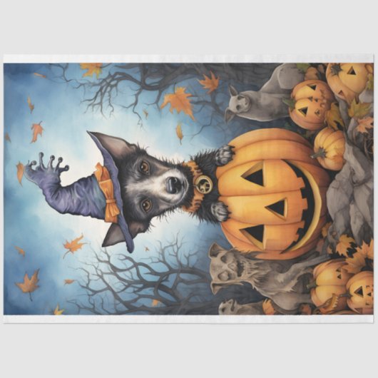 Halloween 2 Decoupage Paper Seidenpapier (Vorderseite)
