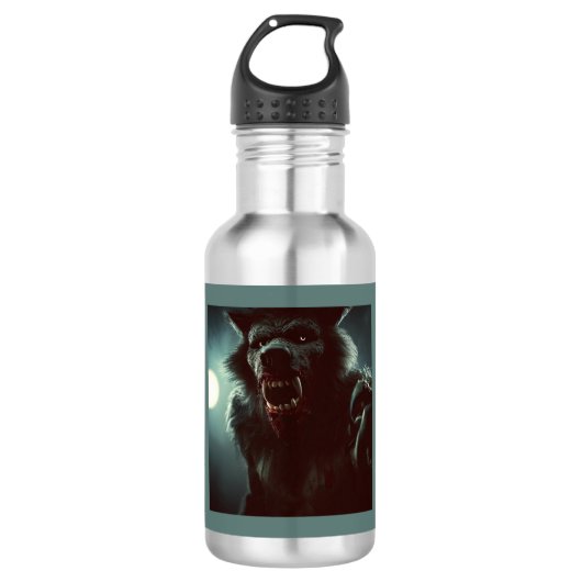 Halloween 2 edelstahlflasche (Vorderseite)