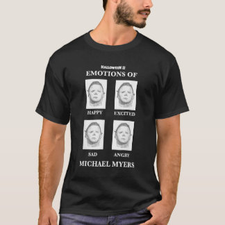 Halloween 2 Emotionen von Michael Myers T-Shirt