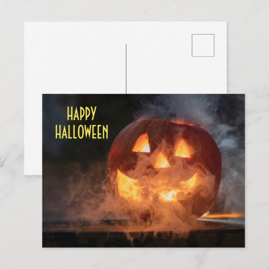 HALLOWEEN #2 FEIERTAGSPOSTKARTE (Vorne/Hinten)
