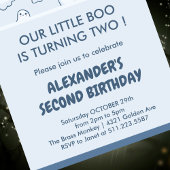 Halloween 2. Geburtstag Einladungen 2.
