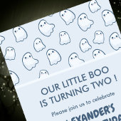 Halloween 2. Geburtstag Einladungen 2.