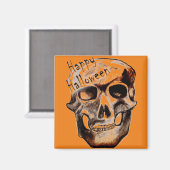 Halloween 2 Inch Square Magnet (Vorderseite/Rückseite)