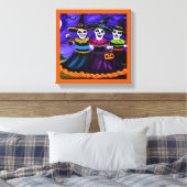 Halloween 2 leinwanddruck (Insitu (Schlafzimmer))