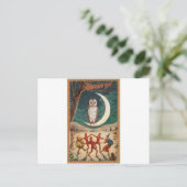 HALLOWEEN-2 POSTKARTE (Stehend Vorderseite)