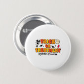 Halloween 2: Trick oder Treatment Radiation Oncolo Button (Vorne & Hinten)