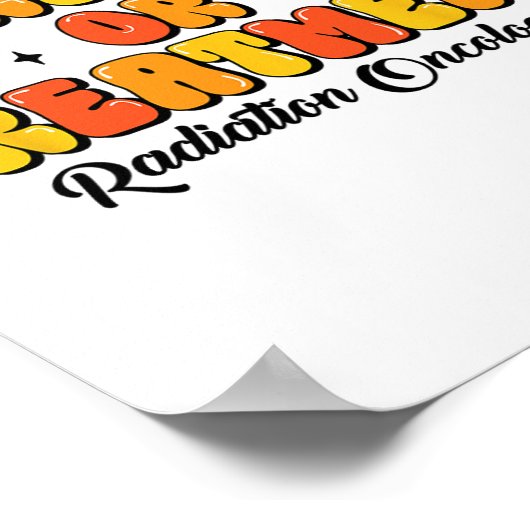 Halloween 2: Trick oder Treatment Radiation Oncolo Poster (Ecke)