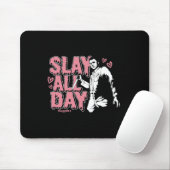 Halloween 2 Valentinstag Michael Myers Slay All Mousepad (Mit Mouse)